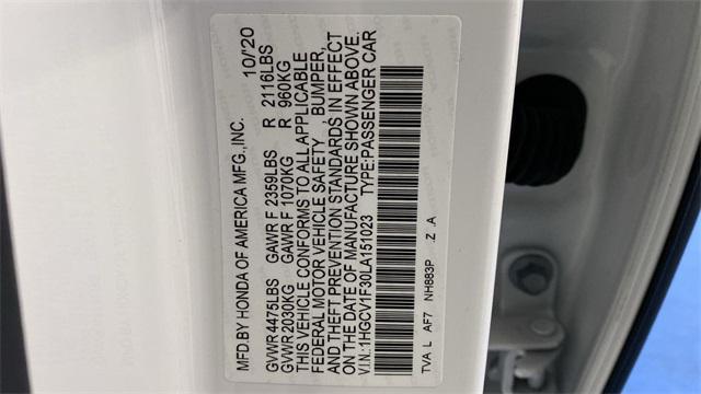used 2020 Honda Accord car, priced at $25,495