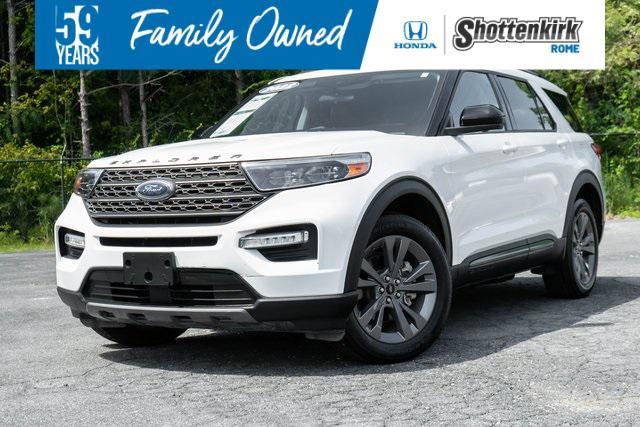 used 2022 Ford Explorer car, priced at $35,195