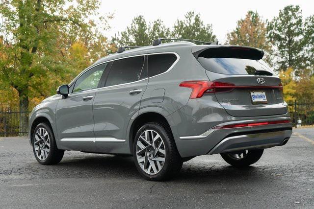 used 2021 Hyundai Santa Fe car, priced at $24,743
