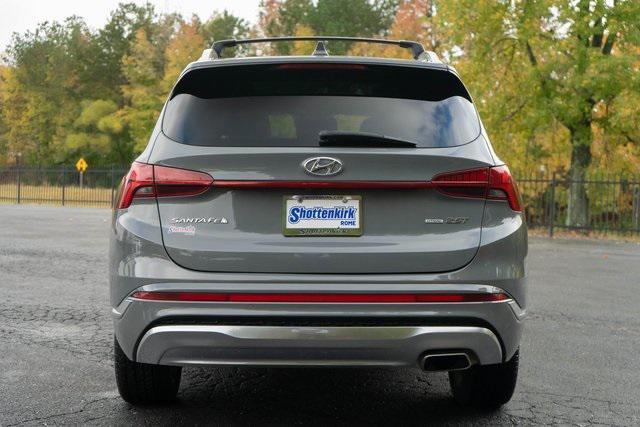 used 2021 Hyundai Santa Fe car, priced at $24,743
