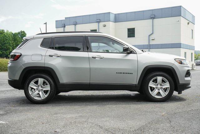used 2022 Jeep Compass car, priced at $21,959