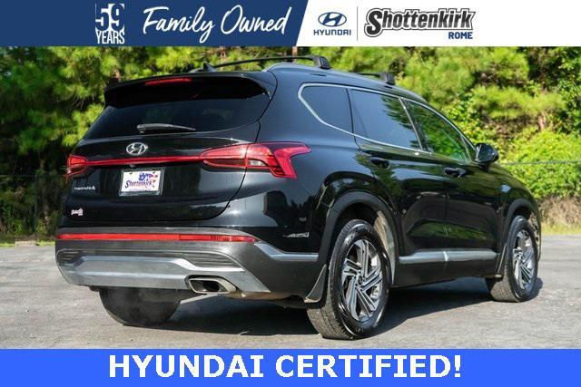 used 2022 Hyundai Santa Fe car, priced at $23,900