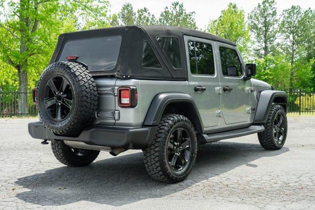 used 2020 Jeep Wrangler Unlimited car, priced at $26,530