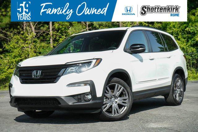 used 2022 Honda Pilot car, priced at $28,995