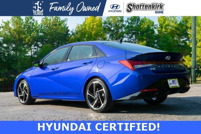 used 2023 Hyundai Elantra car, priced at $23,500