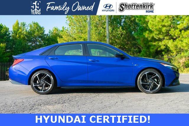 used 2023 Hyundai Elantra car, priced at $23,500