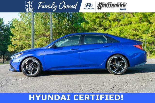 used 2023 Hyundai Elantra car, priced at $23,500