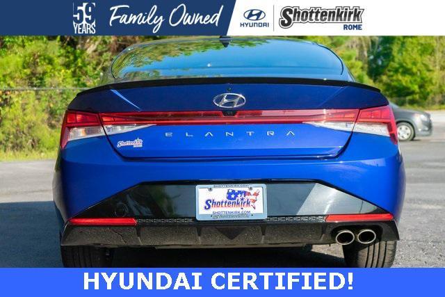 used 2023 Hyundai Elantra car, priced at $23,500