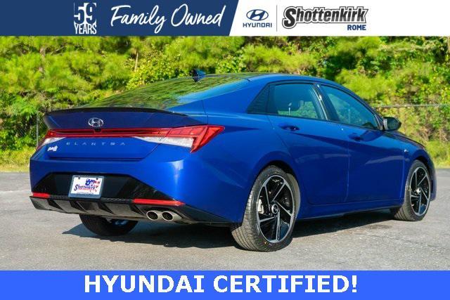 used 2023 Hyundai Elantra car, priced at $23,500