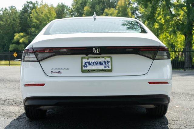used 2024 Honda Accord car, priced at $27,295
