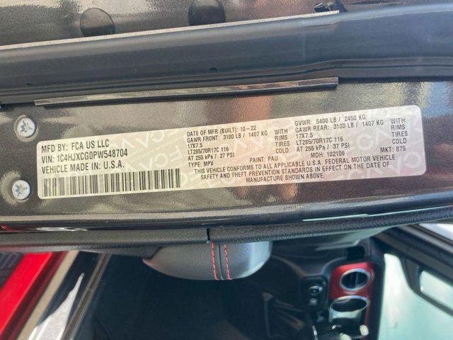 used 2023 Jeep Wrangler car, priced at $35,999