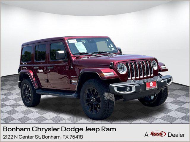 used 2021 Jeep Wrangler Unlimited 4xe car, priced at $29,499