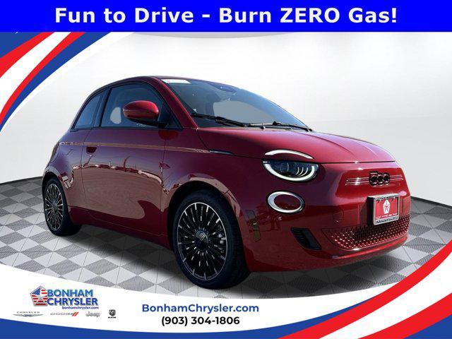 new 2024 FIAT 500e car, priced at $29,493