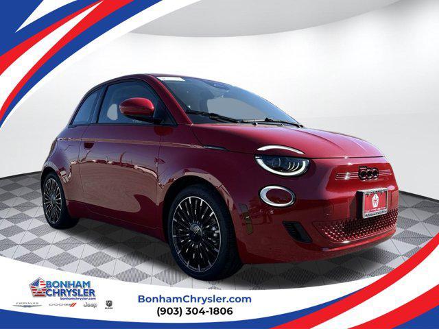 new 2024 FIAT 500e car, priced at $29,493