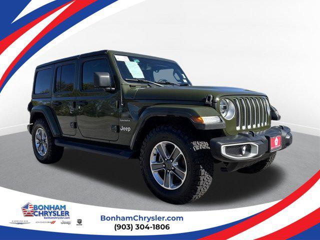 used 2021 Jeep Wrangler Unlimited car, priced at $29,996