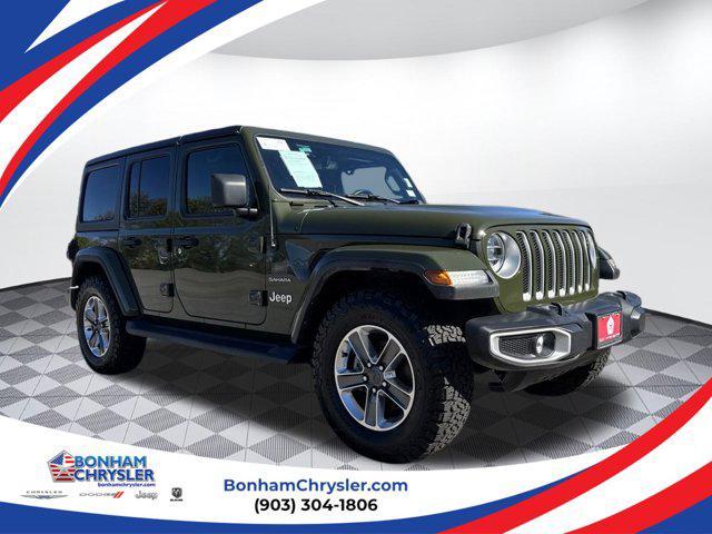 used 2021 Jeep Wrangler Unlimited car, priced at $27,996