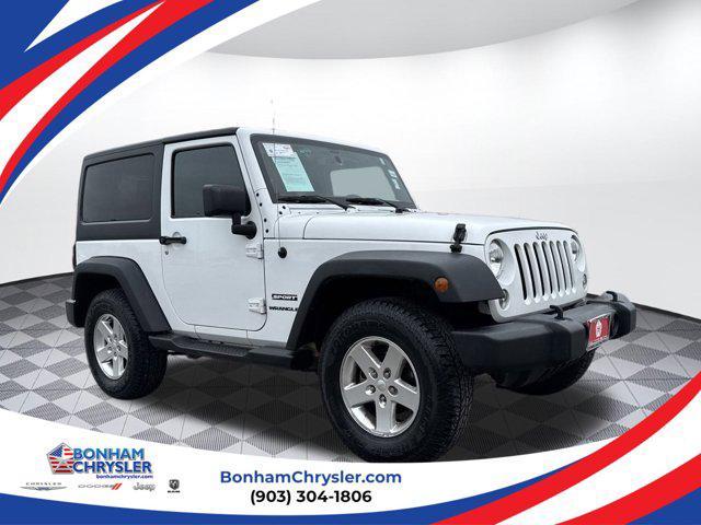 used 2015 Jeep Wrangler car, priced at $16,298