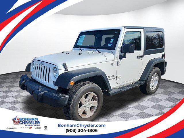 used 2015 Jeep Wrangler car, priced at $16,499