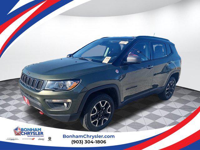 used 2021 Jeep Compass car, priced at $19,498