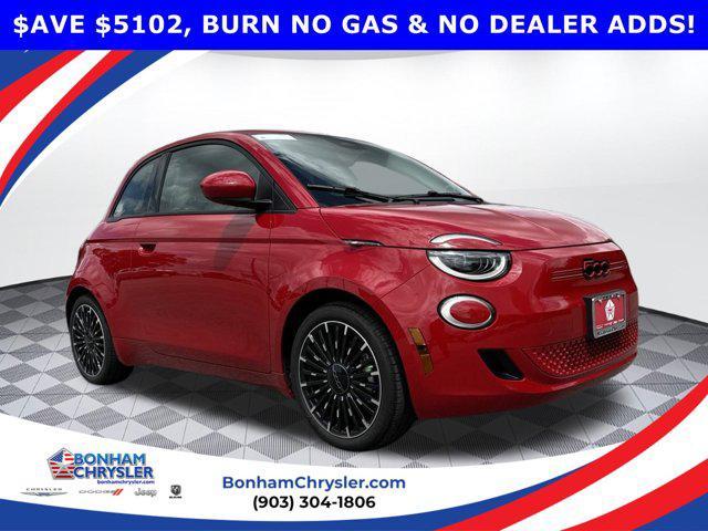 new 2024 FIAT 500e car, priced at $29,493