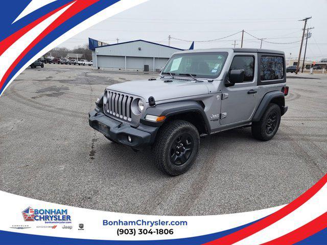 used 2020 Jeep Wrangler car, priced at $21,999