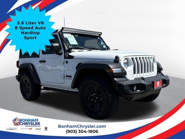 used 2022 Jeep Wrangler car, priced at $27,996