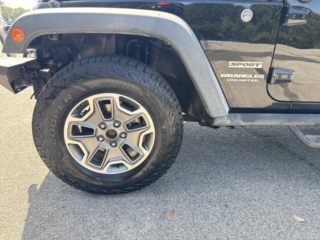 used 2016 Jeep Wrangler Unlimited car, priced at $17,488