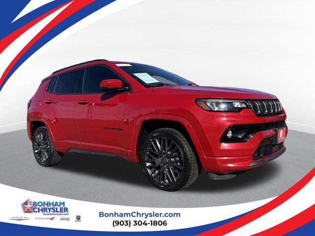 used 2022 Jeep Compass car, priced at $22,277