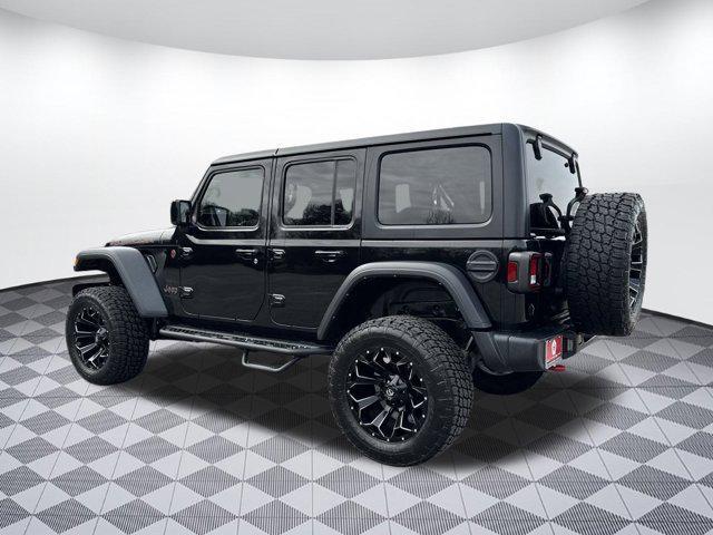 used 2021 Jeep Wrangler Unlimited car, priced at $35,598