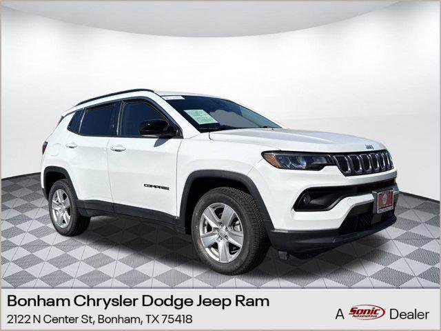 used 2022 Jeep Compass car, priced at $20,797