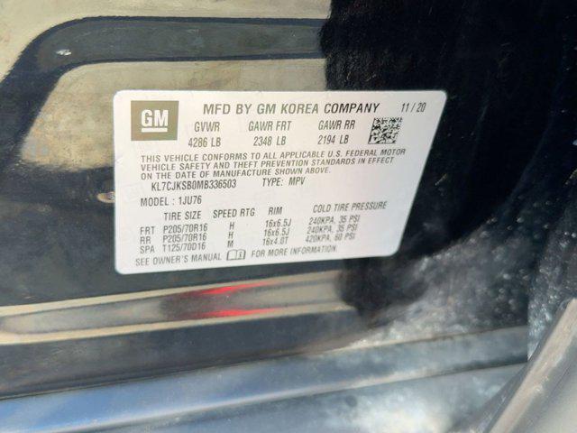 used 2021 Chevrolet Trax car, priced at $10,688