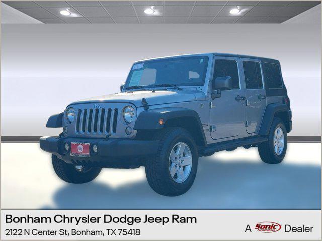 used 2018 Jeep Wrangler JK Unlimited car, priced at $16,888