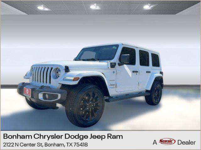 used 2021 Jeep Wrangler Unlimited 4xe car, priced at $29,696