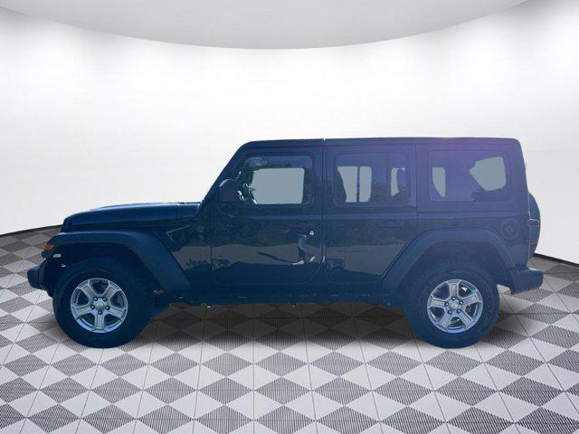 used 2022 Jeep Wrangler Unlimited car, priced at $28,498
