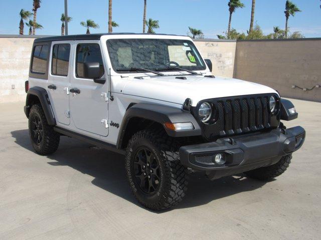 used 2022 Jeep Wrangler Unlimited car, priced at $31,977