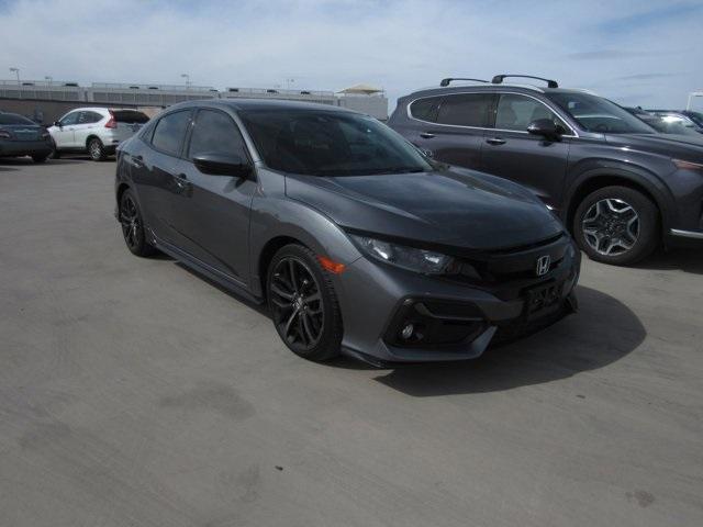 used 2021 Honda Civic car, priced at $24,489