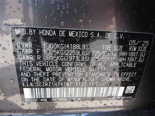 new 2026 Honda HR-V car, priced at $31,445