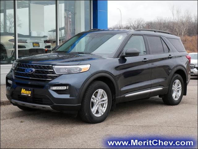 used 2022 Ford Explorer car, priced at $32,995