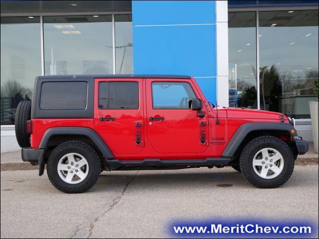 used 2017 Jeep Wrangler Unlimited car, priced at $14,495