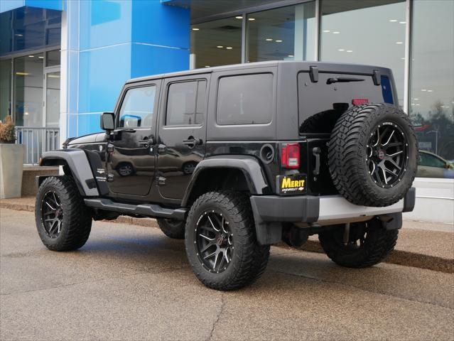 used 2015 Jeep Wrangler Unlimited car, priced at $21,995