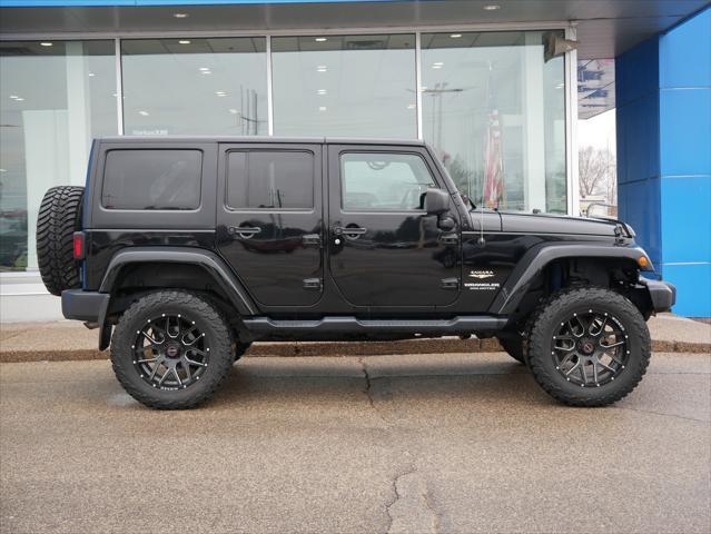 used 2015 Jeep Wrangler Unlimited car, priced at $21,995