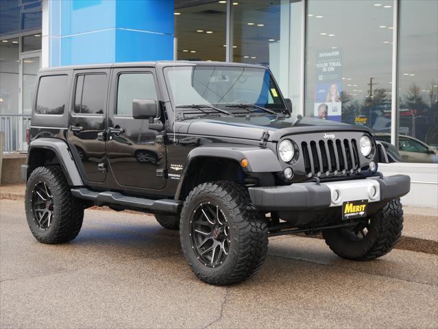 used 2015 Jeep Wrangler Unlimited car, priced at $21,995