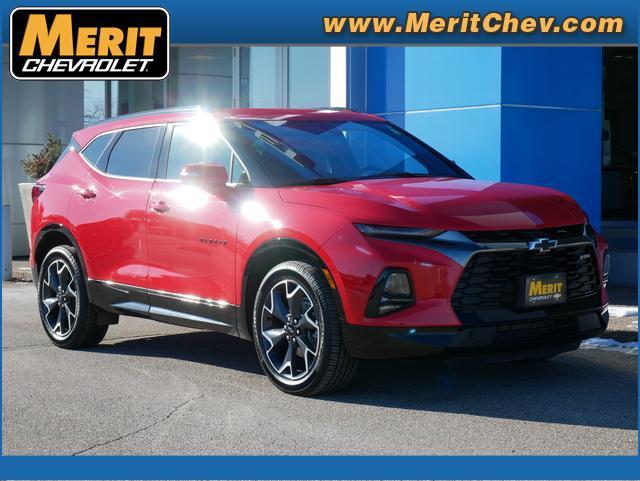 used 2022 Chevrolet Blazer car, priced at $34,995