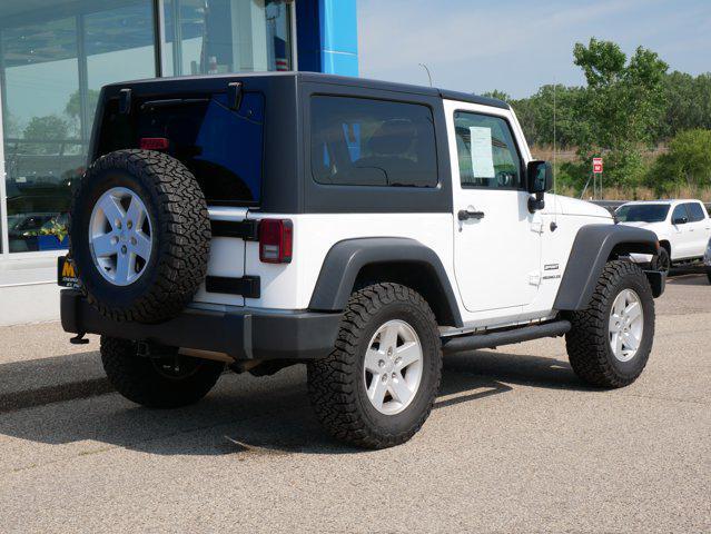 used 2017 Jeep Wrangler car, priced at $19,995