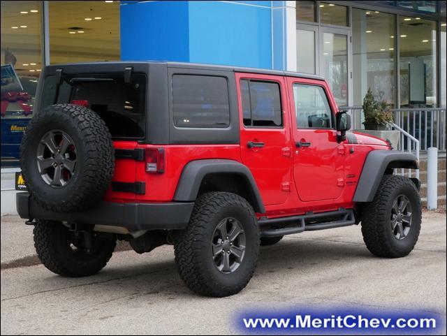 used 2017 Jeep Wrangler Unlimited car, priced at $23,995