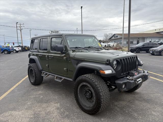 used 2021 Jeep Wrangler Unlimited car, priced at $38,000