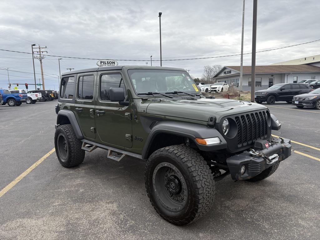 used 2021 Jeep Wrangler Unlimited car, priced at $33,000