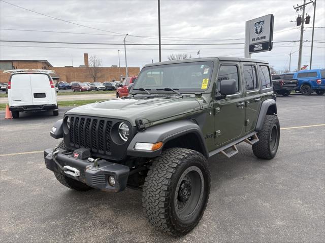 used 2021 Jeep Wrangler Unlimited car, priced at $38,000