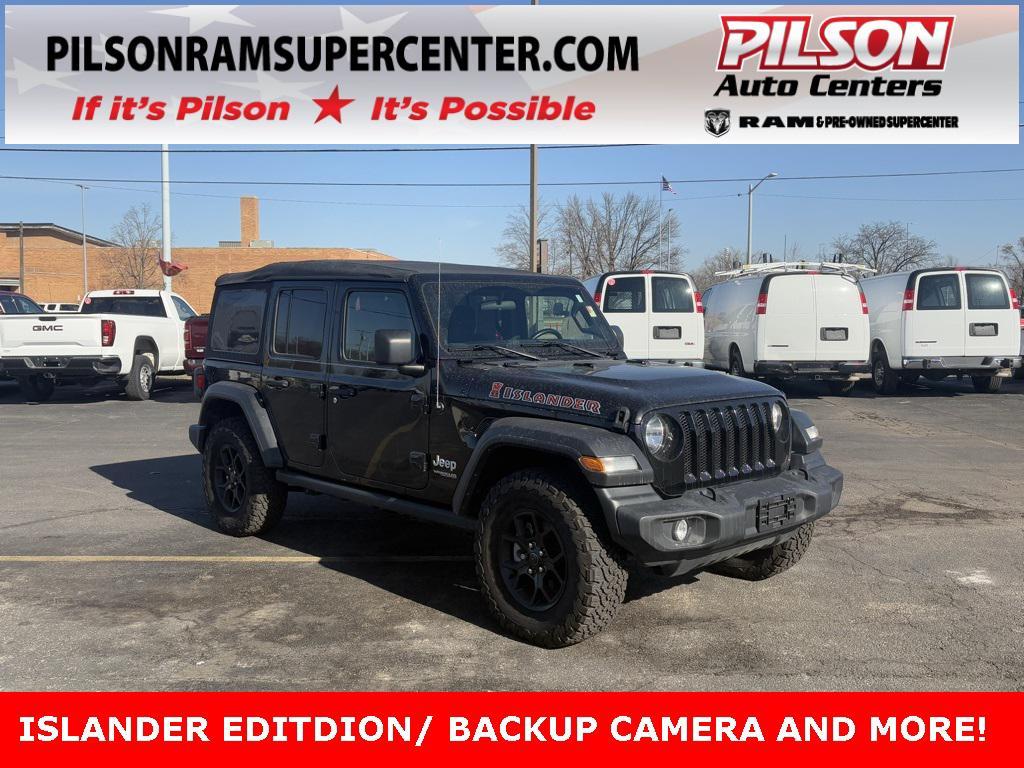 used 2021 Jeep Wrangler Unlimited car, priced at $29,000