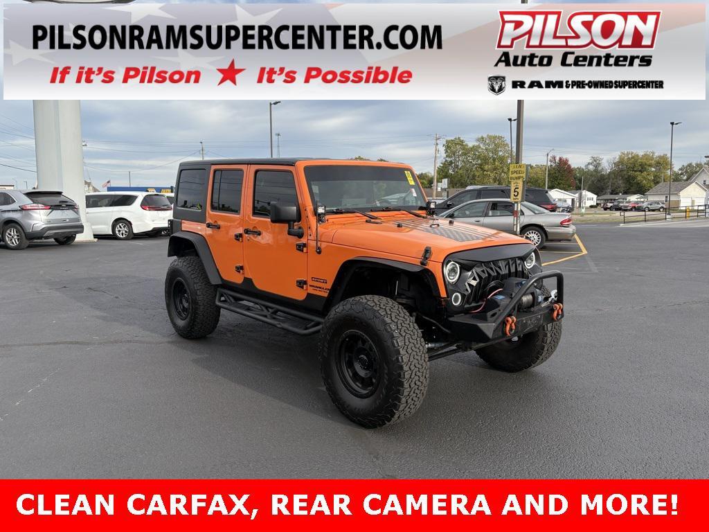 used 2012 Jeep Wrangler Unlimited car, priced at $17,000